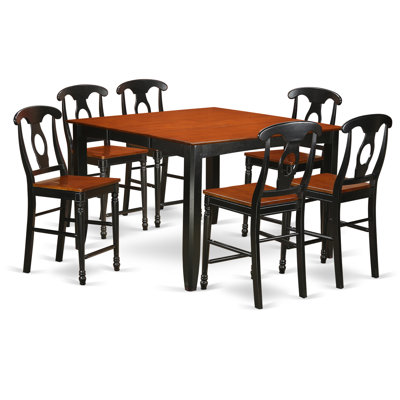 Tamarack 7 Piece Counter Height Pub Table Set