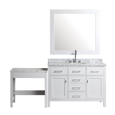 Where To Buy Halcomb 78 Single Bathroom Vanity Set With Mirror