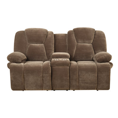 Red Barrel Studio RDBL1226 Druid Motion Reclining Loveseat with Console