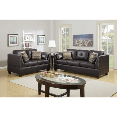 Red Barrel Studio RDBL2197 Scheuerman Sofa and Loveseat Set Upholstery