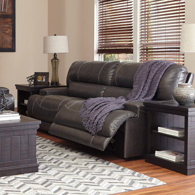 Red Barrel Studio RDBL3087 Casey Leather Reclining Sofa