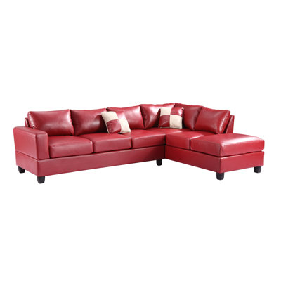 Red Barrel Studio RDBL3194 Amberwood Reversible Chaise Sectional Upholstery