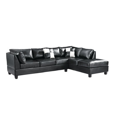 Red Barrel Studio RDBL3190 Amberwood Reversible Chaise Sectional Upholstery