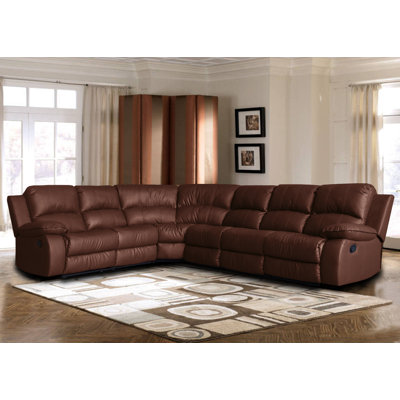 Red Barrel Studio RDBL3921 Kelleys Island Classic Reclining Sectional Upholstery