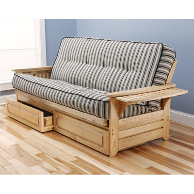 Red Barrel Studio RDBL4891 Lebanon Futon and Mattress Frame Finish