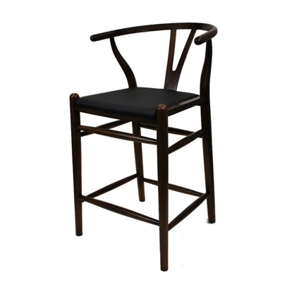 Woodstring 25 inch Bar Stool Finish: Walnut