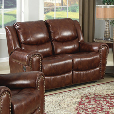 SU-S1-180-95151-L TG2152 Sunset Trading Oxford Reclining Loveseat