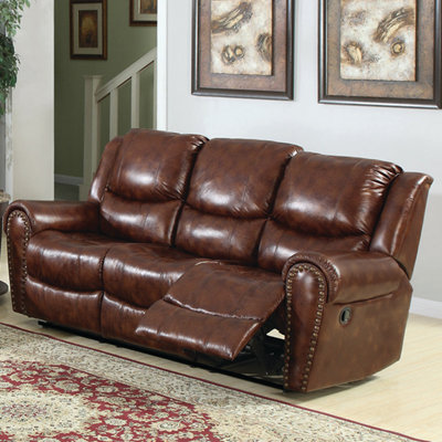 SU-S1-180-95151-S TG2153 Sunset Trading Oxford Double Reclining Sofa