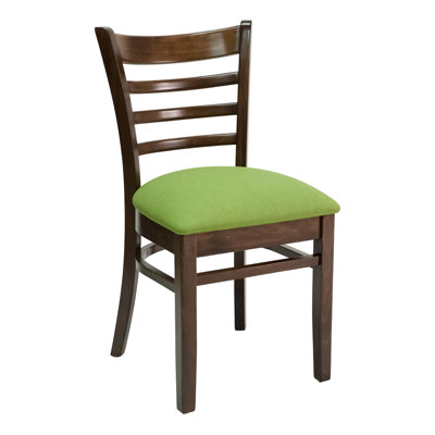 FLS Series Side Chair Finish: Natural, Upholstery: Wood