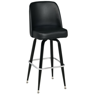 30 inch Bar Stool Upholstery: Burgundy