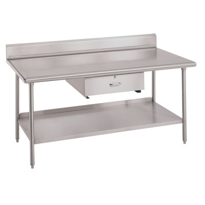 Worktable Utility Prep Table Size: 34 inch H x 96 inch W x 30 inch D