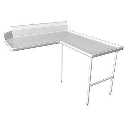 Clean Dishtable Size: 60 inch x 72 inch