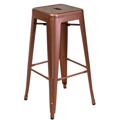 Bar Stool Size: 26 inch H x 17.5 inch W x 17.5 inch D