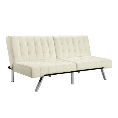 Madison Home USA CAP17-WH Slipback Convertible Futon Upholstery
