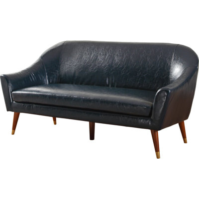 Madison Home USA EXP52-BD-3S-DRKBLU Mid Century Modern Loveseat Upholstery