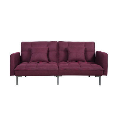 Madison Home USA EXP87-PUR Convertible Sofa Finish