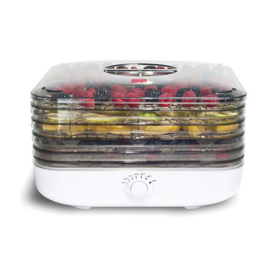 EZ Store Turbo 5 Tray Food Dehydrator EZ Store Turbo 5 Tray Food Dehydrator