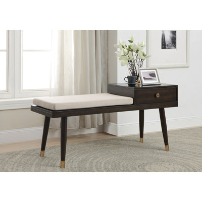 Corrigan Studio Patricia Wood Storage Bench