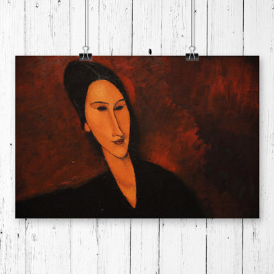 'Portrait' by Amedeo Modigliani Painting Print at Wayfair 'Portrait' by Amedeo Modigliani Painting Print.