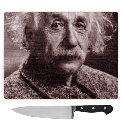 Albert Edelfelt Albert Einstein Large Chopping Board Albert Edelfelt Albert Einstein Large Chopping Board