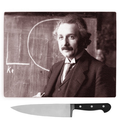 Albert Edelfelt Albert Einstein Large Chopping Board Albert Edelfelt Albert Einstein Large Chopping Board