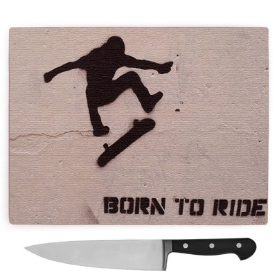 Skateboard Skateboarding Graffiti Wall Art Large Chopping Board Skateboard Skateboarding Graffiti Wall Art Large Chopping Board