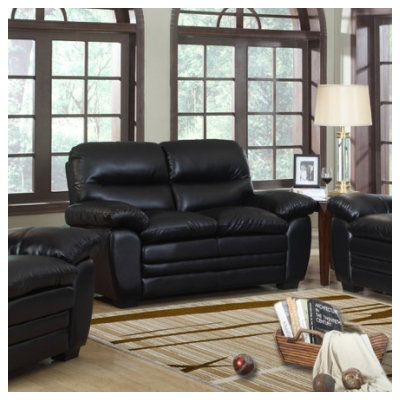 604BR-L MRUS1046 Meridian Furniture USA Leather Loveseat