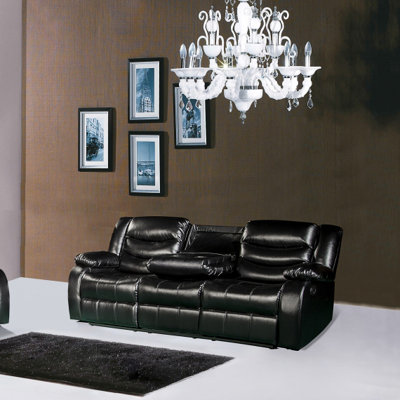 644BL-S MRUS1051 Meridian Furniture USA Reclining Sofa