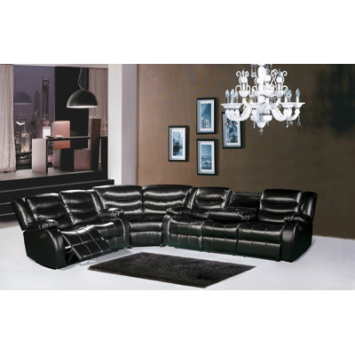 644BL-S / 644BR-S / 644BURG-S Meridian Furniture USA Sectionals