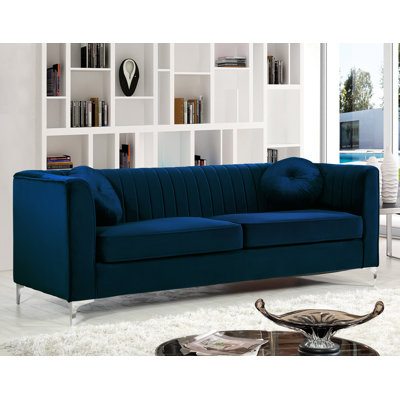 Willa Arlo Interiors WRLO1797 Herbert Chesterfield Sofa Upholstery