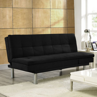 SC-SNA-S3-M2-BK LifeStyle Solutions Black Sofas