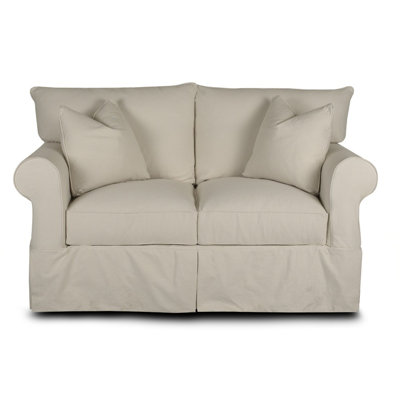 Darby Home Co DBHC3331 26429584 Carbon Loveseat