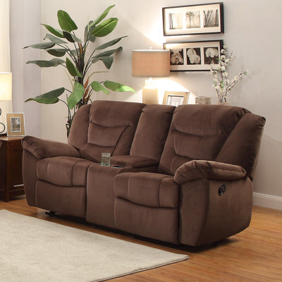 DBHC3882 26730893 DBHC3882 Darby Home Co Severns Glider Reclining Loveseat