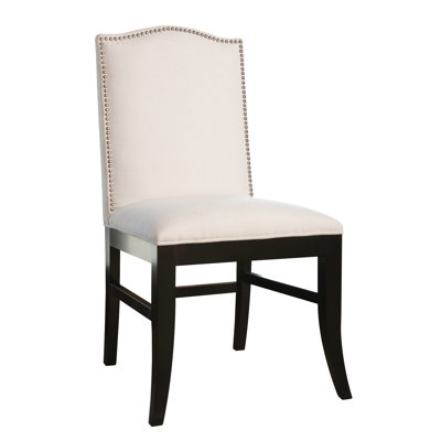 Liston Side Chair Upholstery Ivory Linen