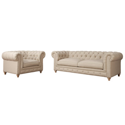 Darby Home Co DBHC6509 27712667 Mickelsen 2 Piece Living Room Set