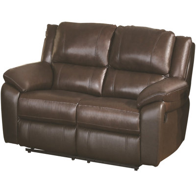 DBHC5859 27548387 DBHC5859 Darby Home Co Hickox Leather Reclining Loveseat