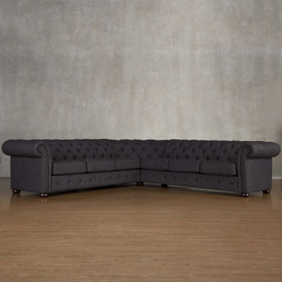 Darby Home Co DRBC1209 30329088 Kaminsky Sectional Upholstery