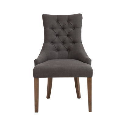 Collinsville Side Chair Upholstery: Gray