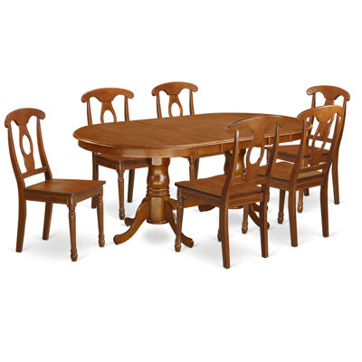 Germantown 7 Piece Dining Set Chair Upholstery: Non-Upholstered Wood