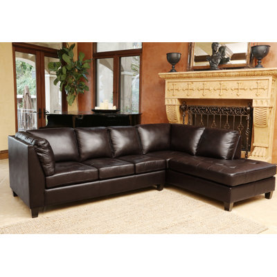 Darby Home Co DBHC4926 27052323 Casares Right Hand Facing Sectional