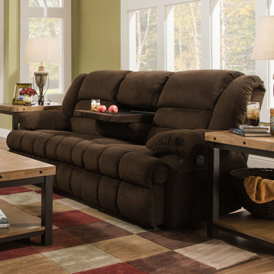 Darby Home Co DRBC6397 Simmons Upholstery Mendes Double Motion Reclining Sofa