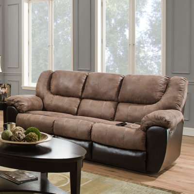 Darby Home Co DRBC6403 Simmons Upholstery Derosier Reclining Sofa Type