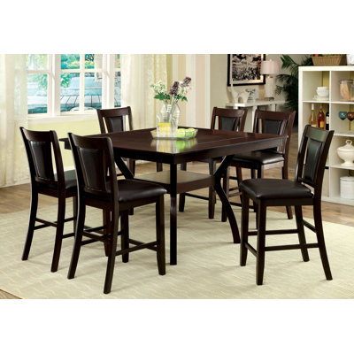 Beauregard 7 Piece Counter Height Pub Dining Set