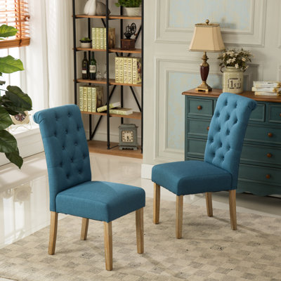 Ferdinand Parsons Chair Upholstery: Blue