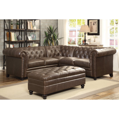 Darby Home Co DBYH3821 Halifax Sectional Upholstery