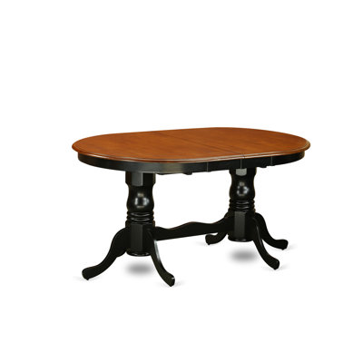 Germantown 7 Piece Dining Set Finish: Black and Cherry