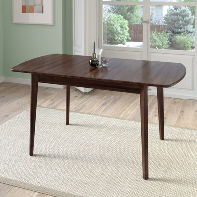 Wallace Extendable Solid Wood Dining Table Finish: Cappuccino