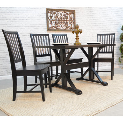 Maelynn Dining Table Finish Antique Black