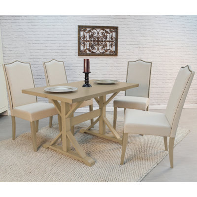 Maelynn Dining Table Finish Weathered Gray