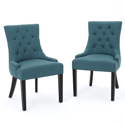 Grandview Parsons Chair Upholstery Type: Fabric - Dark Teal